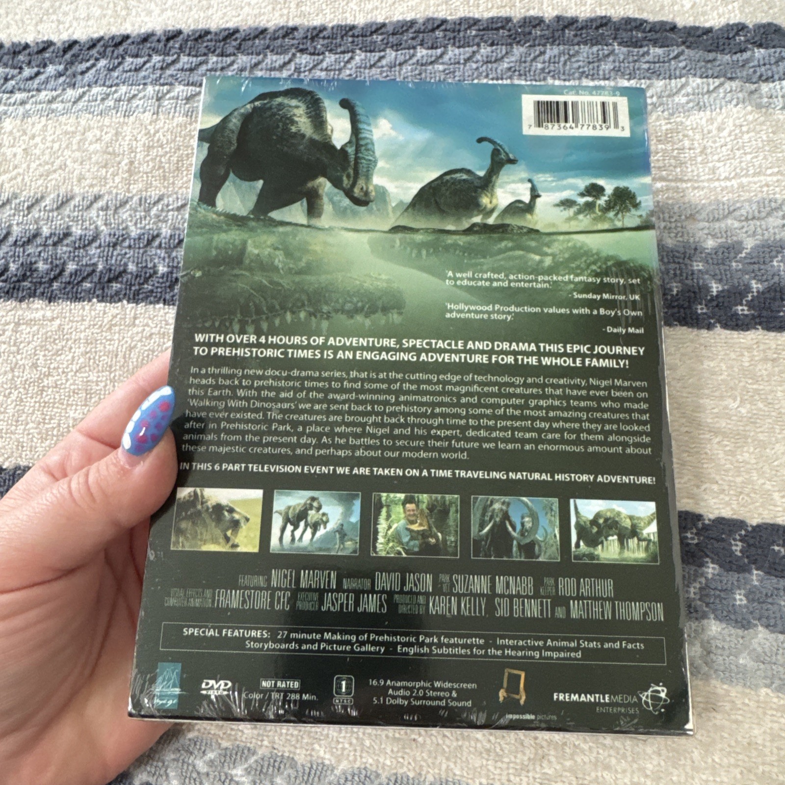 NEW* Prehistoric Park [DVD] The Complete Television Event 2 Disc Episodes 1-6