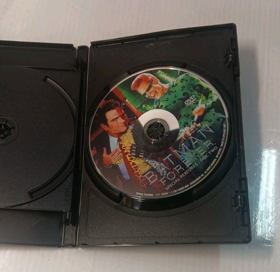 Batman Forever DVD Special Edition Val Kilmer Jim Carrey Nicole Kidman New