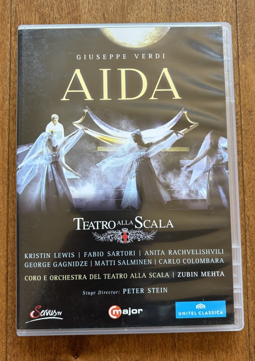 AIDA – VERDI – Teatro Alla Scala – Mehta -Unitel Opera dvd