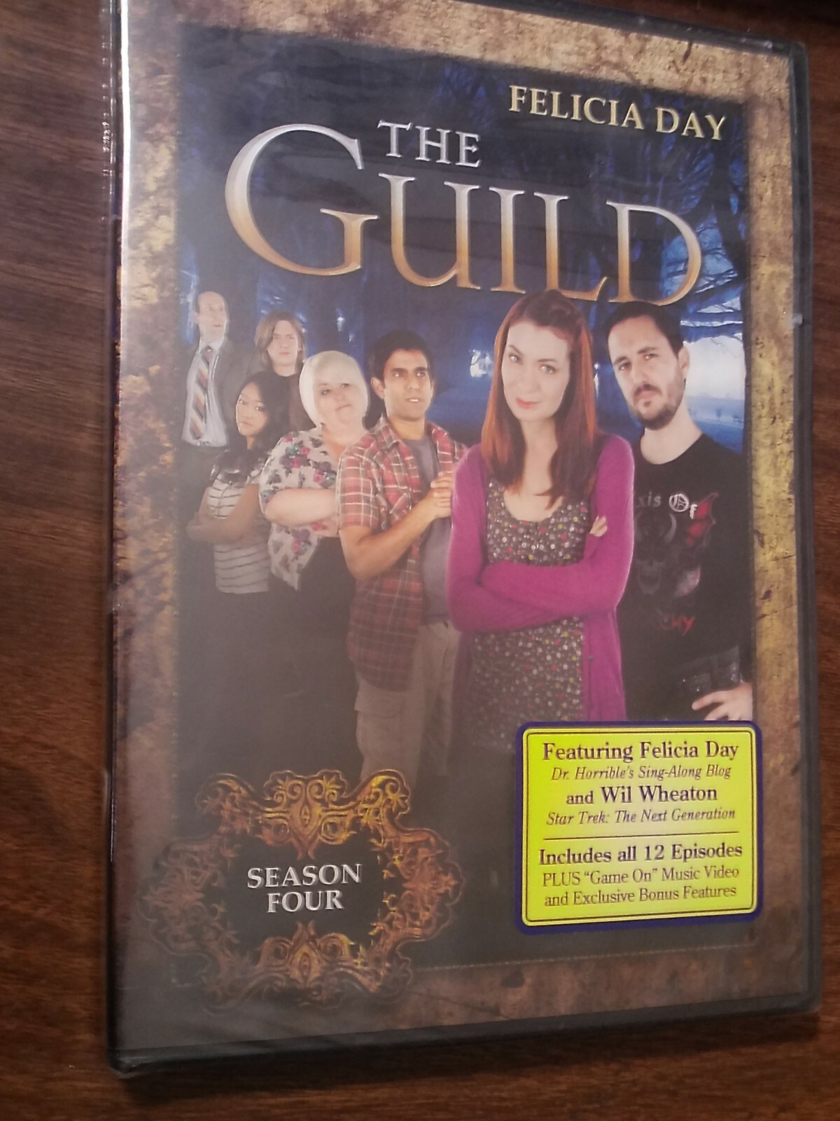 THE GUILD~SEASON FOUR (4)~2010 NEW SEALED UNRATED DVD~FELICIA DAY VINCENT CASO