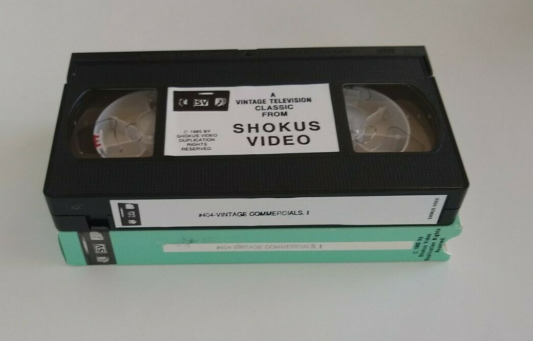 Shokus Video Vintage Television Commercials #404 1950s – 1960s [VHS 1985]