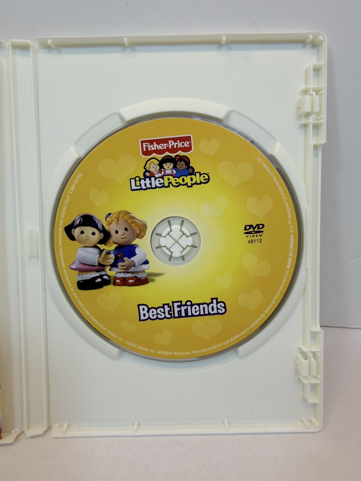 Little People DVD BEST FRIENDS 50 min; 10 STORIES- Fischer Price