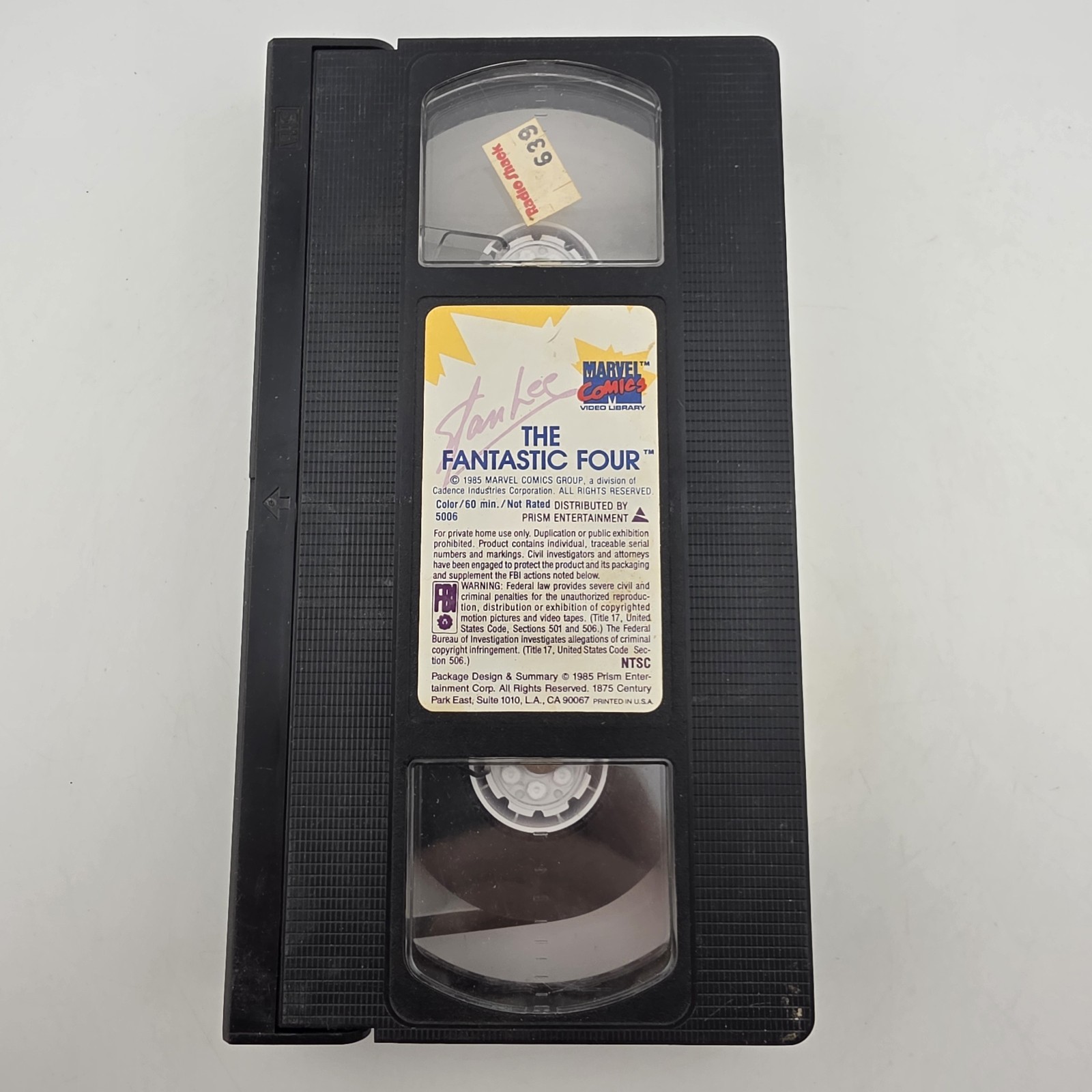 Fantastic Four 07: The Impossible Man (VHS, 1985) – Tape Only