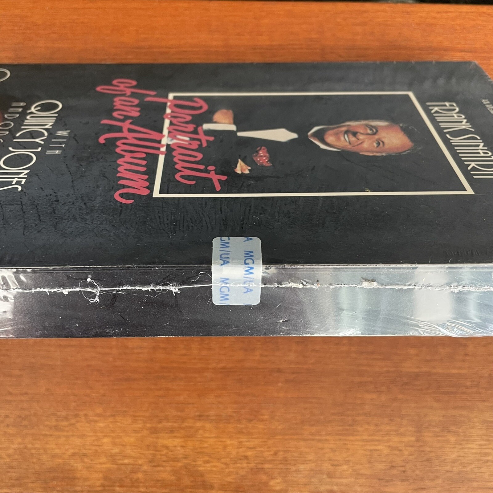 Frank Sinatra Portrait Of An Album VHS Sealed Quincy Jones Big Box