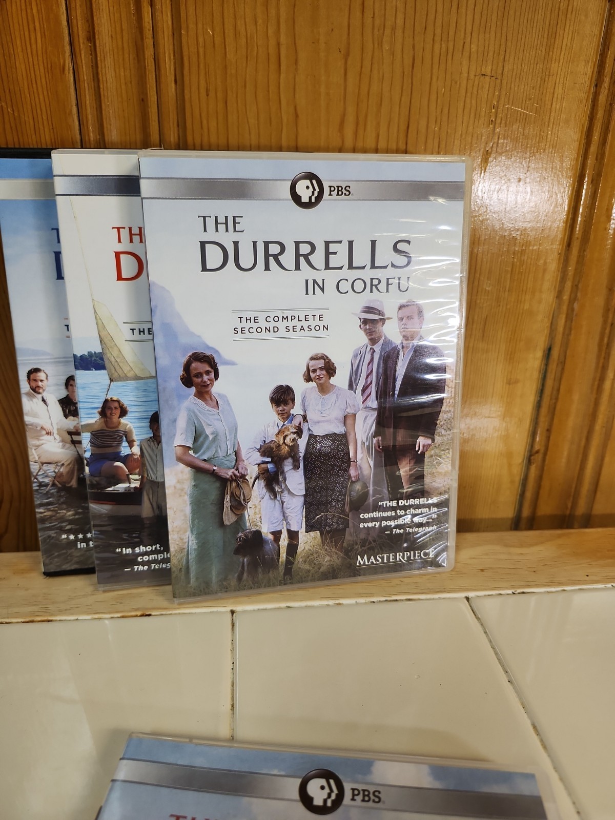 The Durrells in Corfu: Seasons 1-4 (Masterpiece) Used 8 Total DVDs