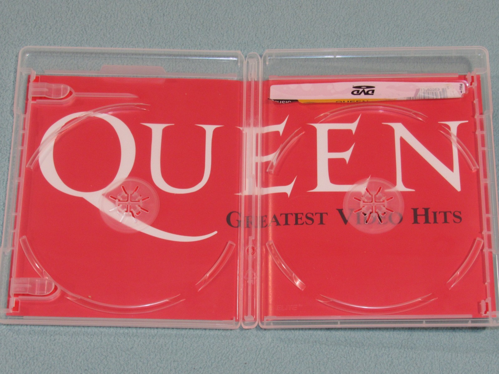 QUEEN: GREATEST VIDEO HITS (DVD, 2012, 2-Disc Set) ***Rare, OOP!***