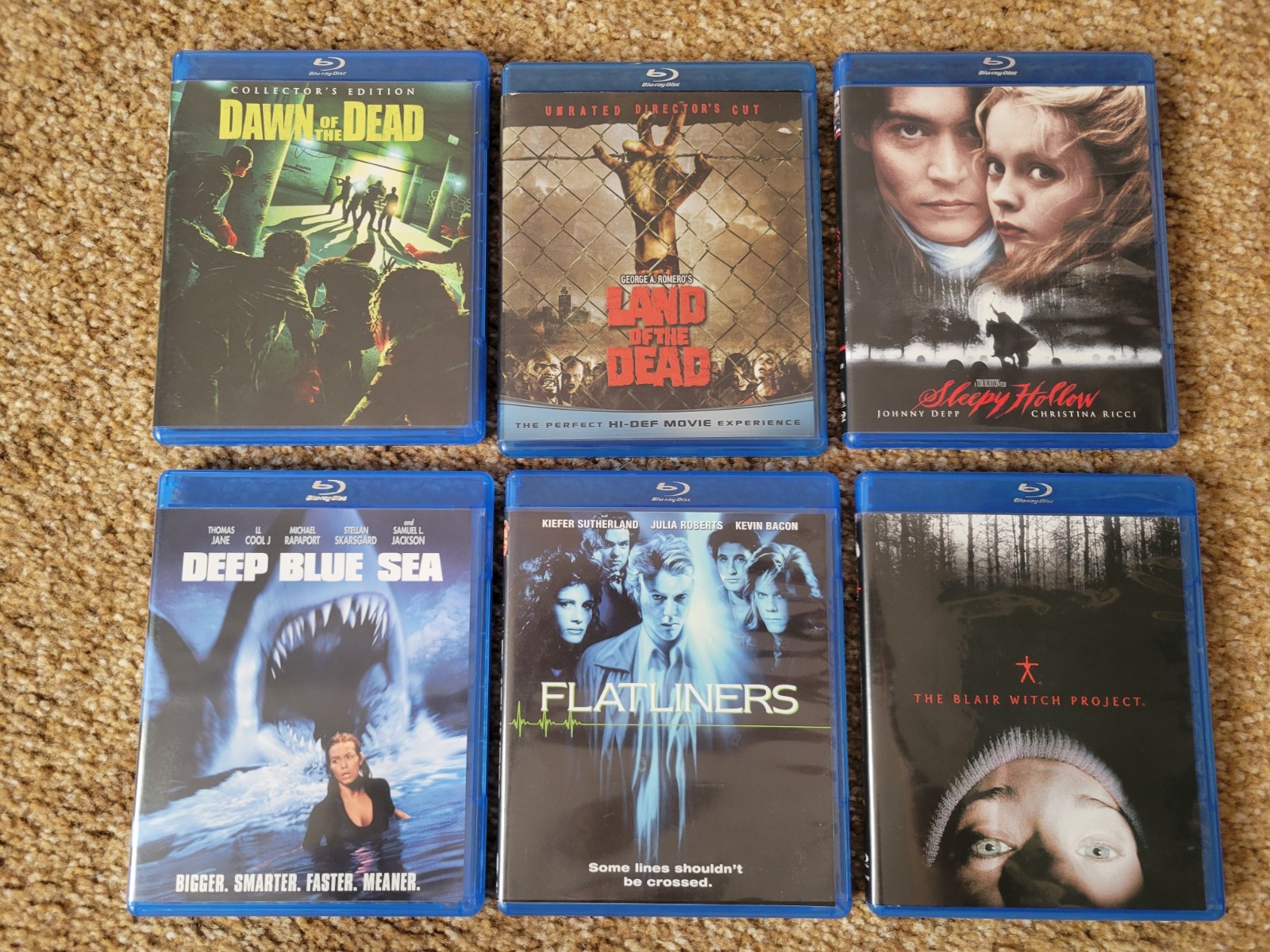 *NO OFFERS* Horror/Thriller Blu-ray Lot of 6