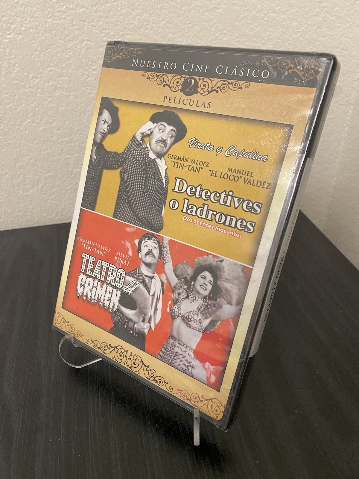 Detectives O Ladrones & Teatro Del Crimen (DVD) New & Sealed