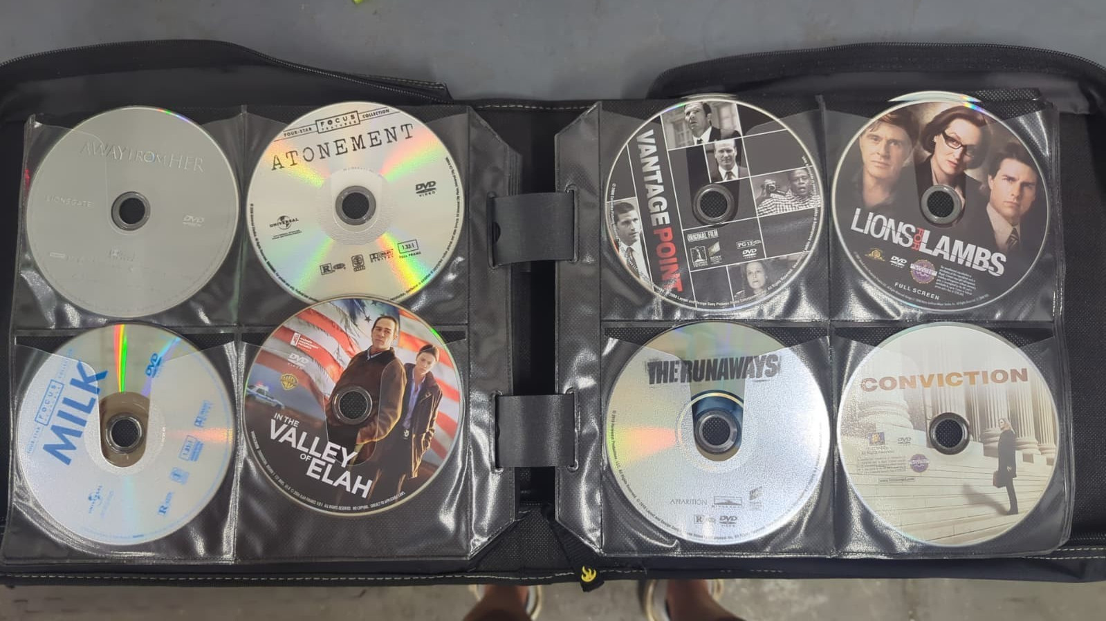 Lot of Movie TV Series DVD Action Comedy Horror Sci-Fi Drama Binder Assorted