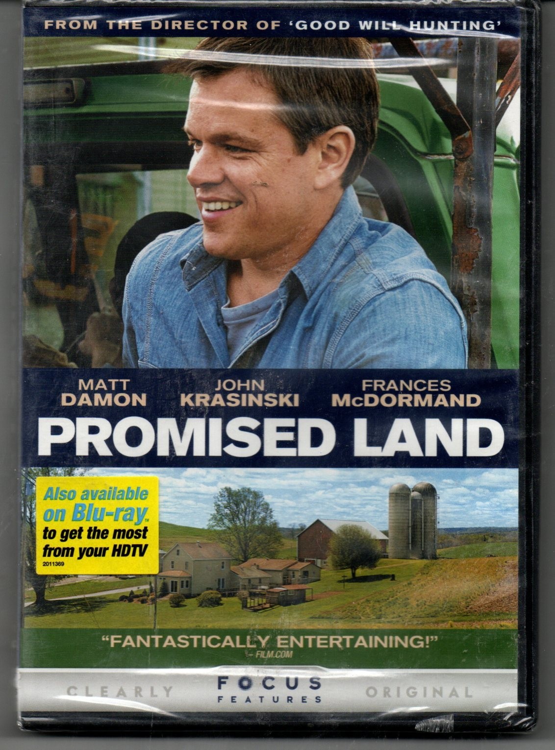 PROMISED LAND DVD BRAND NEW MATT DAMON JOHN KRASINSKI FRANCES MCDORMAND