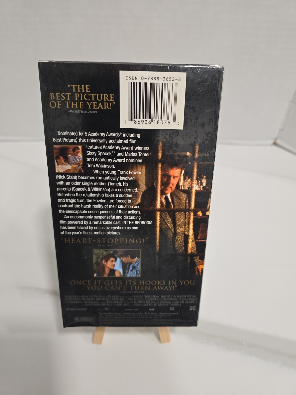 In the Bedroom (VHS, 2002) Sissy Spacek Tom Wilkinson Marisa Tomei SEALED OOP