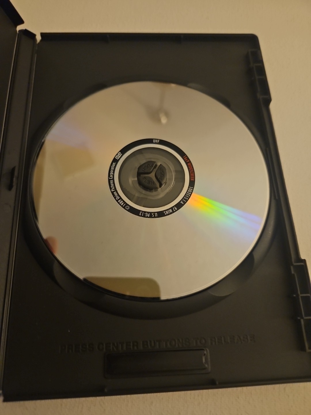 UHF (DVD, 2002, Widescreen and Full Frame Presentations)
