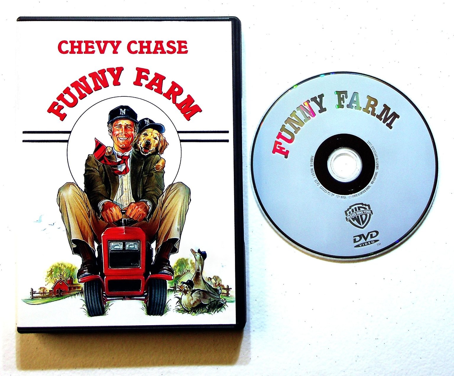 Funny Farm DVD (1988) Chevy Chase, Madolyn Smith – George Roy Hill Comedy