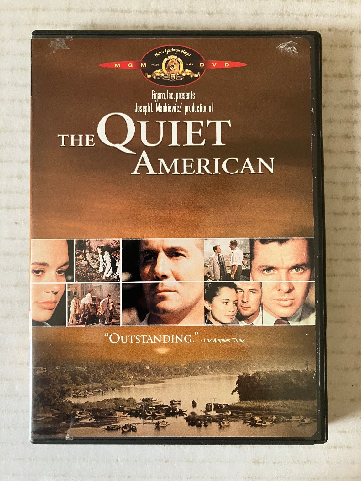 The Quiet American DVD 1958 Audie Murphy Joseph L. Mankiewicz Classic Film