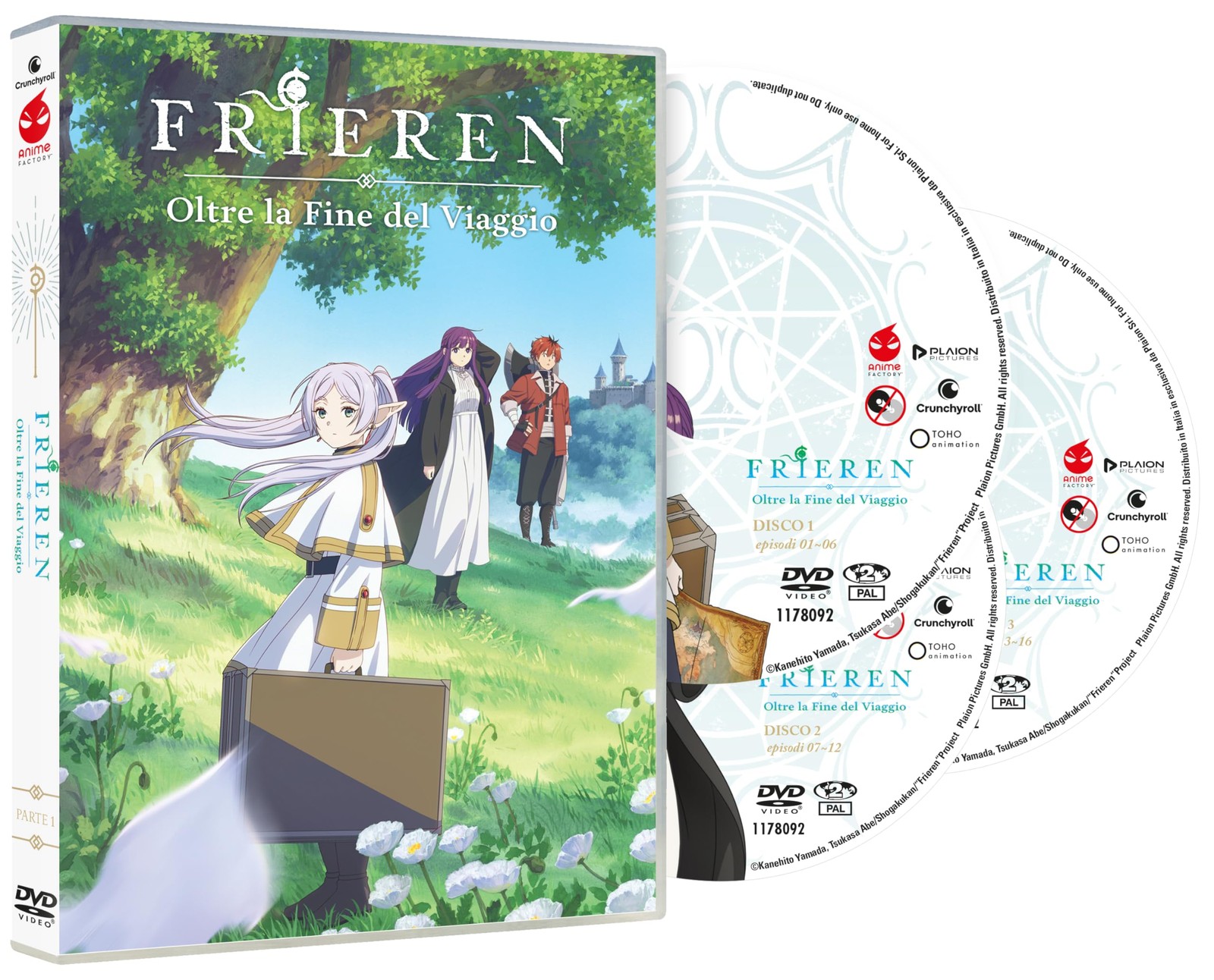 Frieren – Oltre La Fine Del Viaggio Parte 1 (DVD) Atsumi Tanezaki (UK IMPORT)