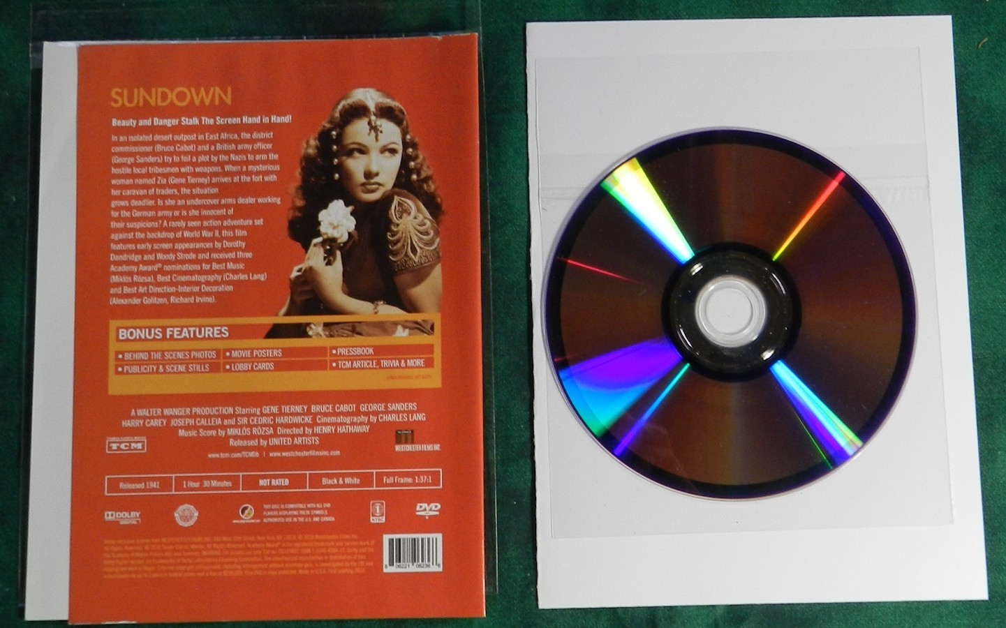 DVD Sundown [TCM] 1941