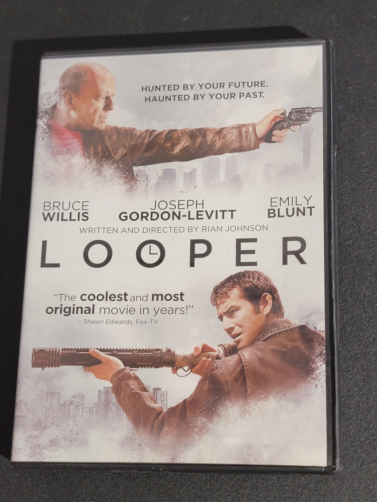 Looper DVD 2012 Sci-Fi Action Thriller Bruce Willis Joseph Gordon-Levitt