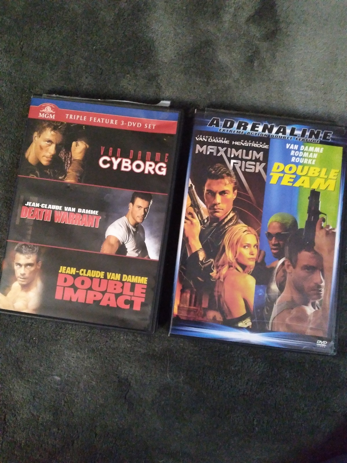 Jean-Claude Van Damme Movie Lot (DVD) 5 Films On Two DVD’s
