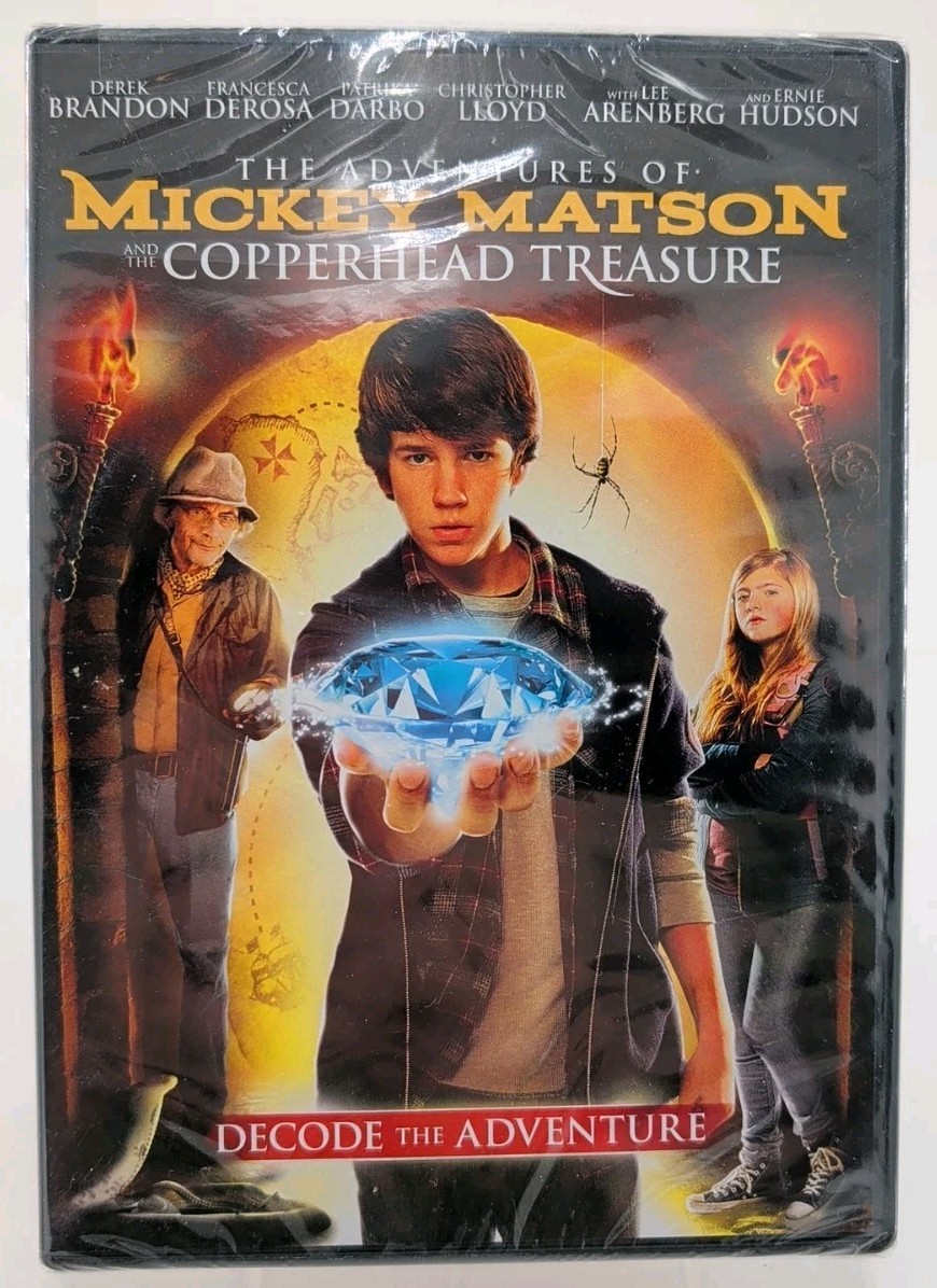 The Adventures of Mickey Matson and the Copperhead Treasure (DVD, 2012) New