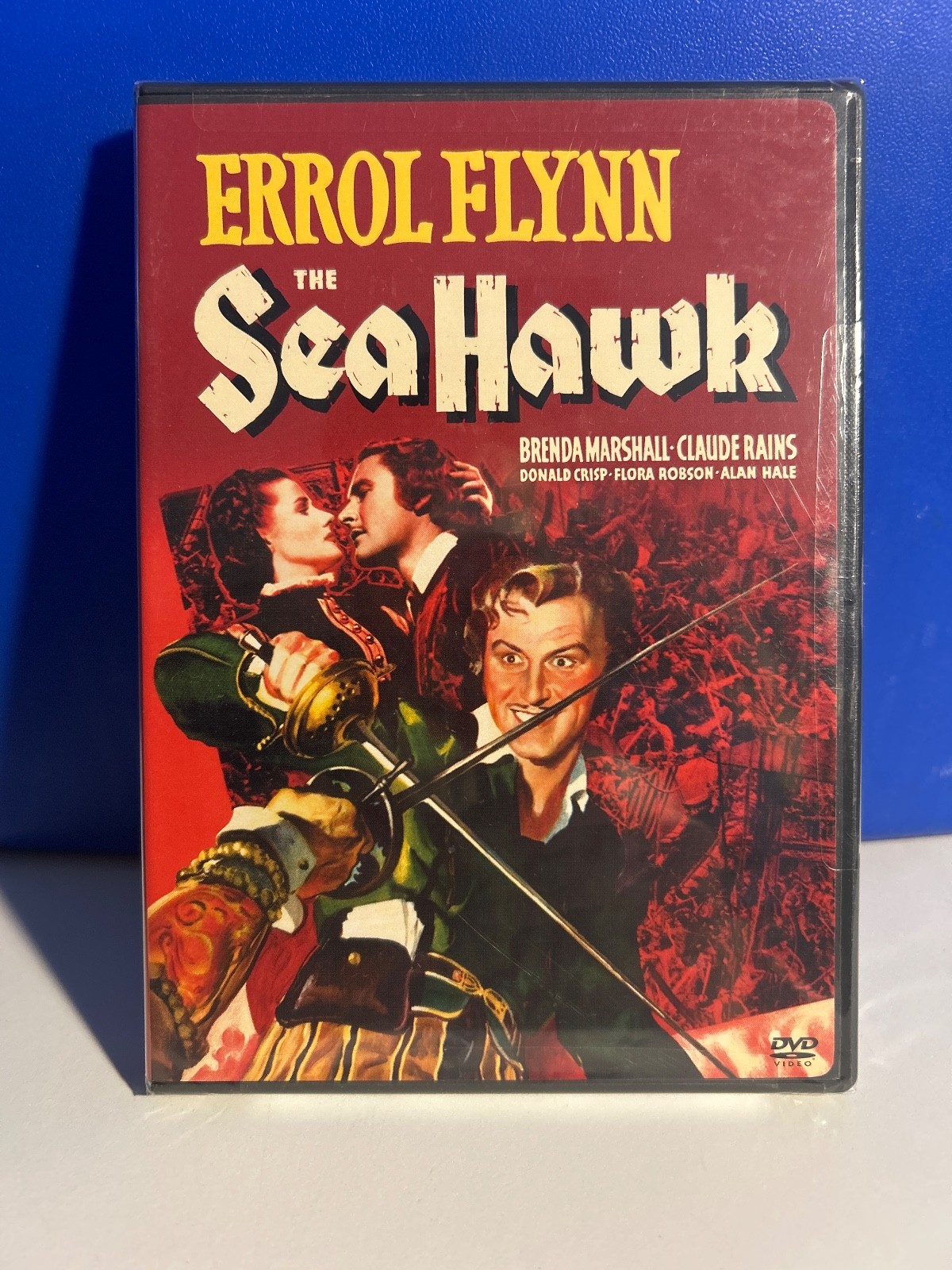 The Sea Hawk (DVD) w/Errol Flynn ……..Standard version……………BRAND NEW & SEALED!