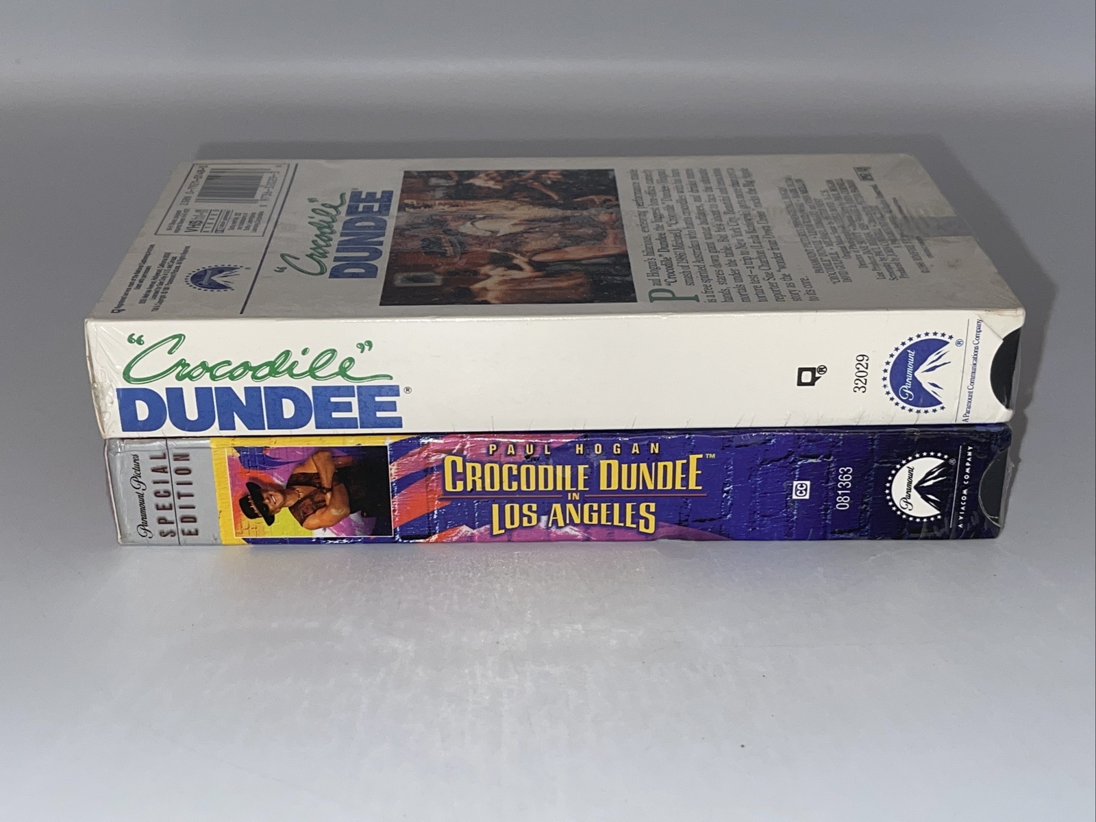 Factory SEALED Crocodile Dundee VHS Hype Stickers And Watermark – READ