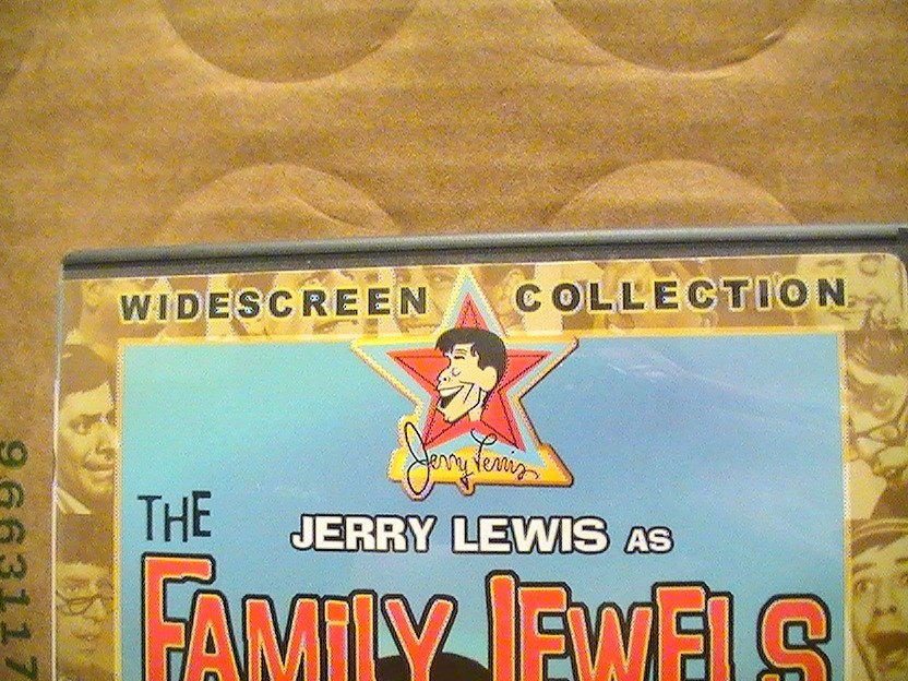 The Family Jewels 1965 DVD 2004 Jerry Lewis Sebastian Cabot Donna Butterworth NR