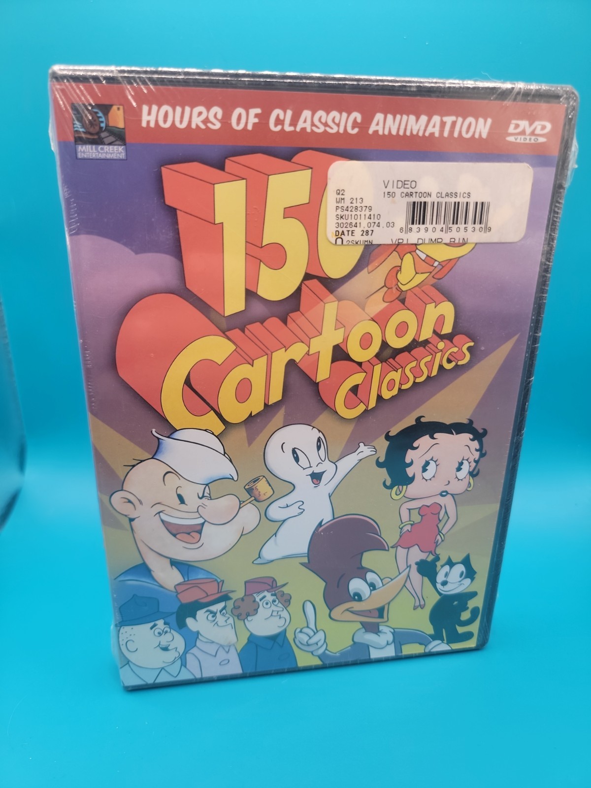150 Cartoon Classics (DVD, 2006, 4-Disc Set, 4 – DVDs)