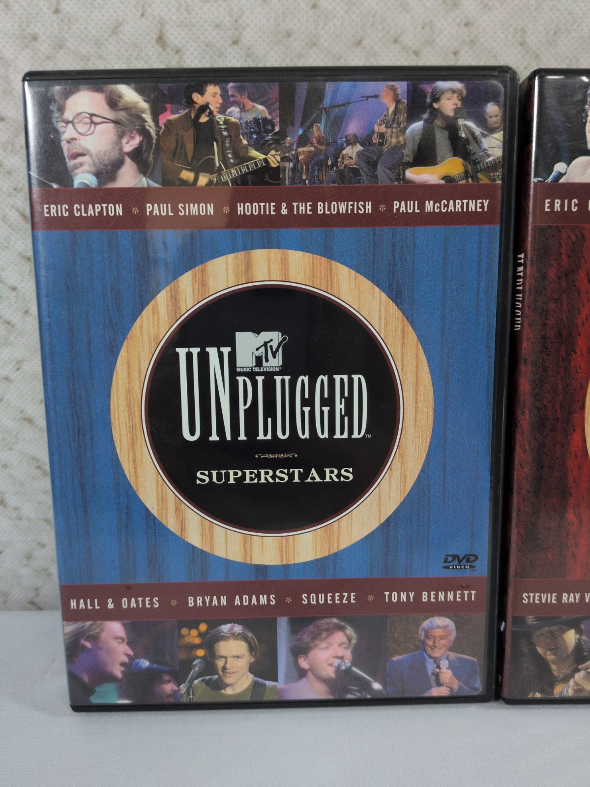 MTV Unplugged DVD Lot Of 2 Classic Moments, Superstars Concert Movies