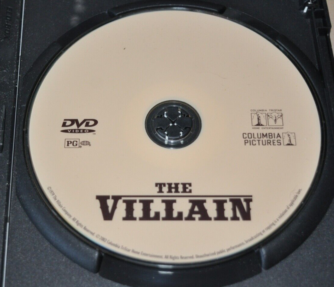 The Villain DVD 1979 Schwarzenegger Ann Margret Region 1 NTSC English Audio