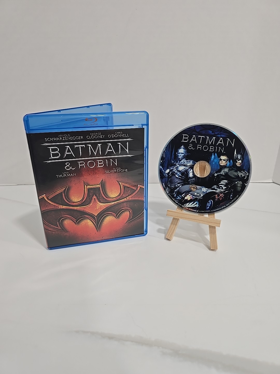 Batman & Robin (Blu-ray, 1997) Arnold Schwarzenegger / Clooney/ O’Donnell MINT