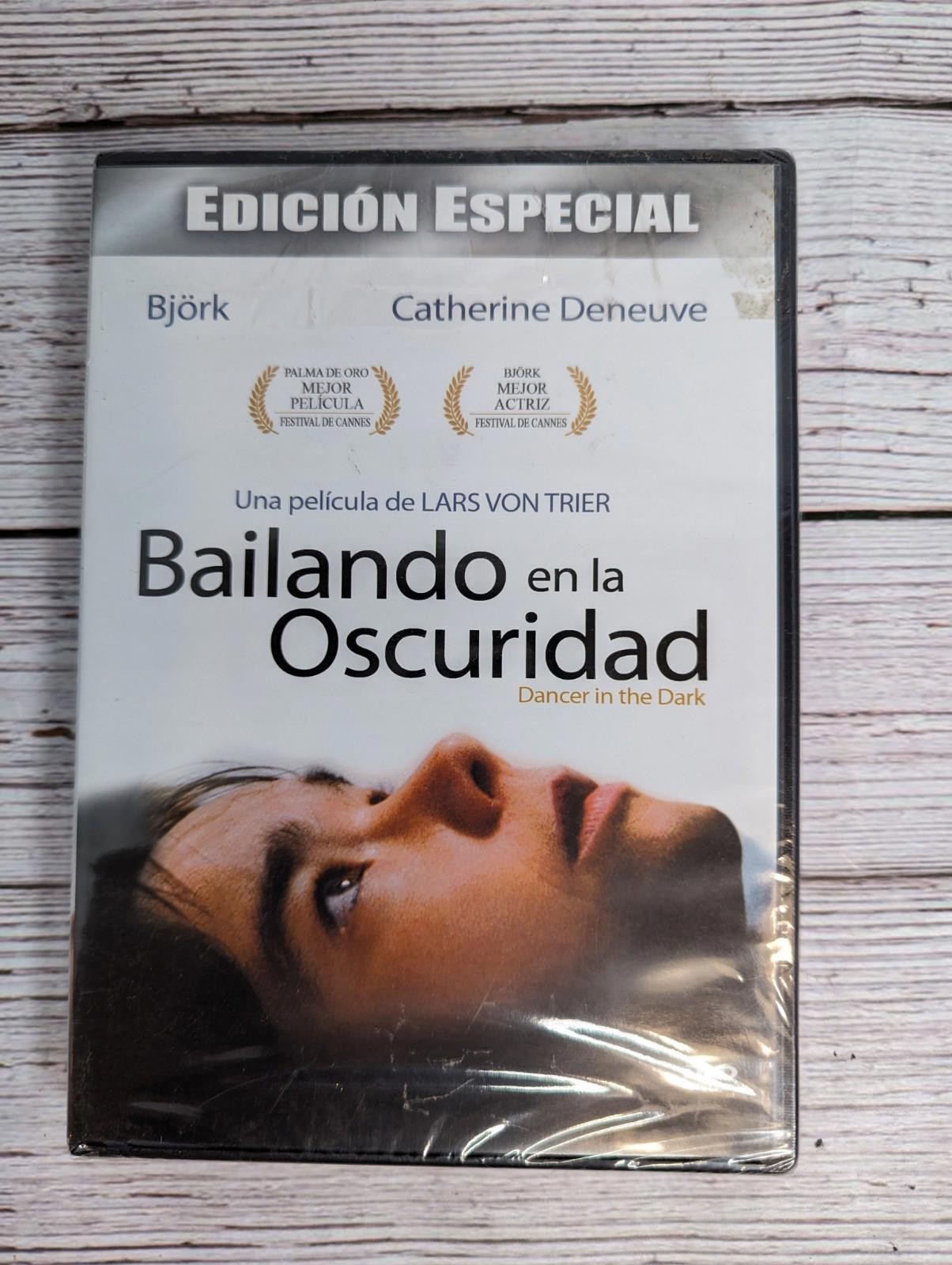 BAILANDO EN LA OSCURIDAD, MOVIE By LARS VON TRIER BJORK 2009 Spanish DVD Sealed!