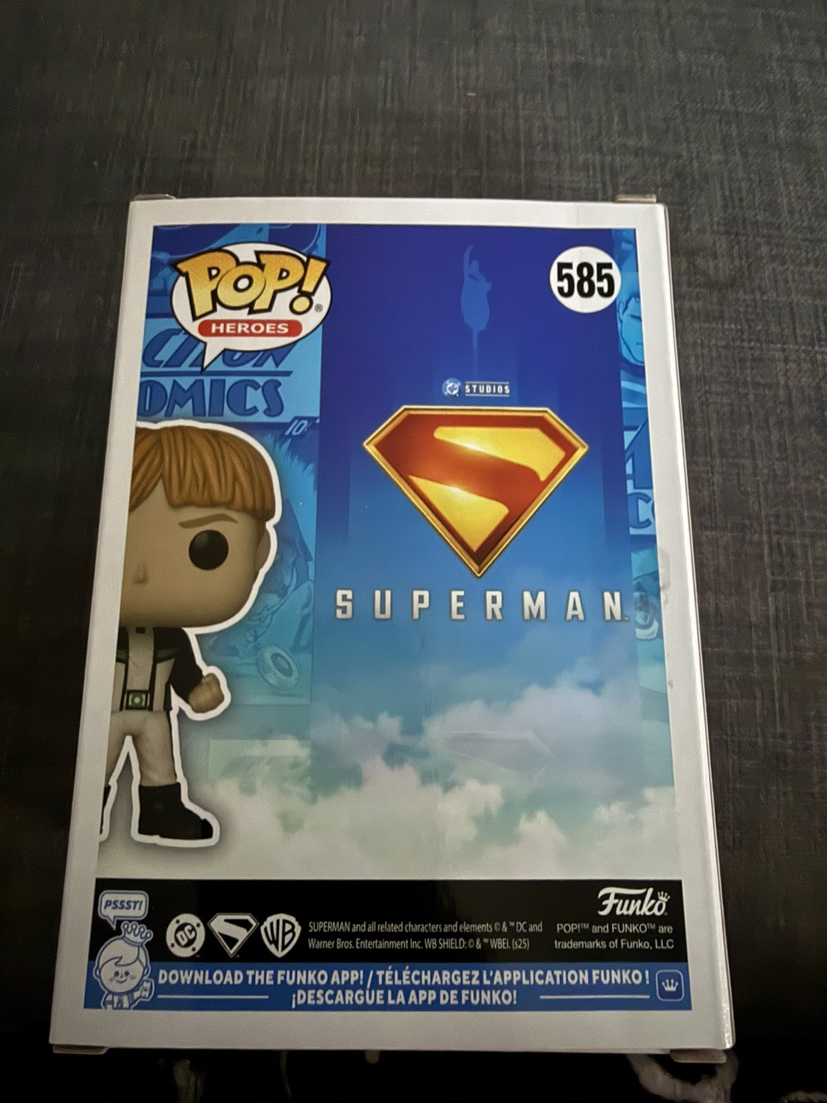 Nathan Fillion signed “Guy Gardner” Funko #585 (Superman) – Beckett COA