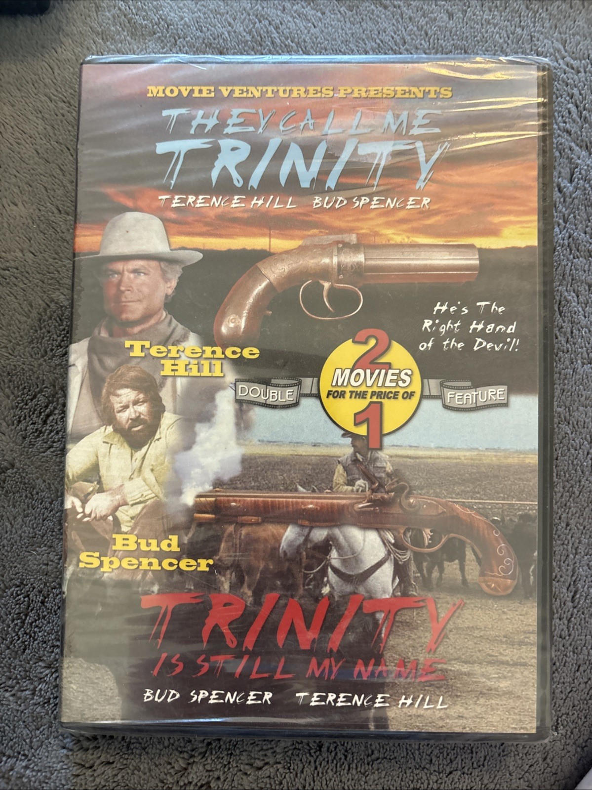 They Call Me Trinity & Trinity Is Still My Name Dvd Terence Hill Bud Spencer NEW