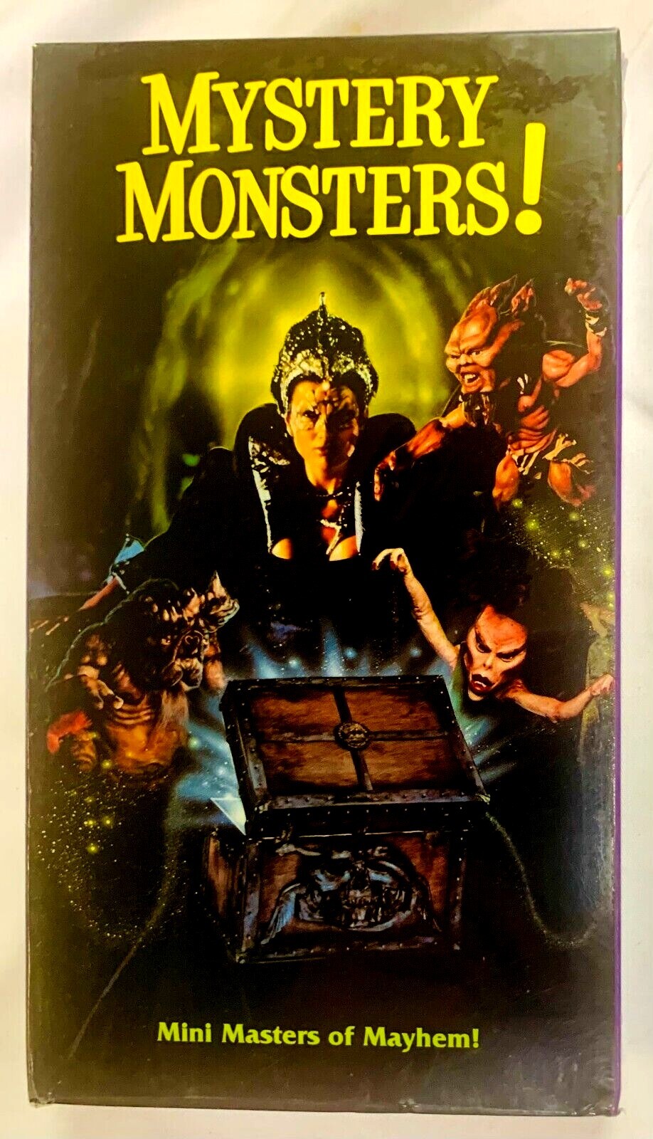 Mystery Monsters (VHS 1997) Ashley Tesoro, Pulsepounders, Sci-Fi NEW SEALED