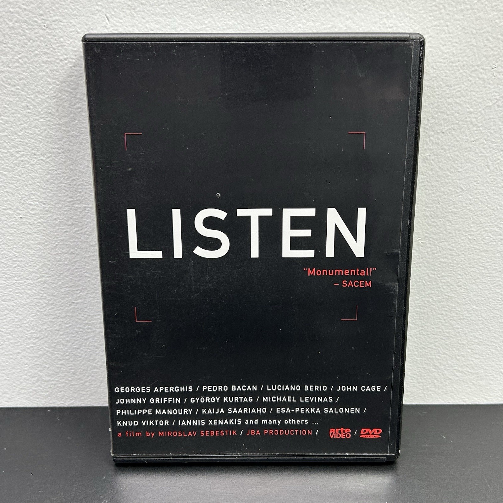Listen – 1992 Documentary Film by Miroslav Sebestik (DVD, 2003)