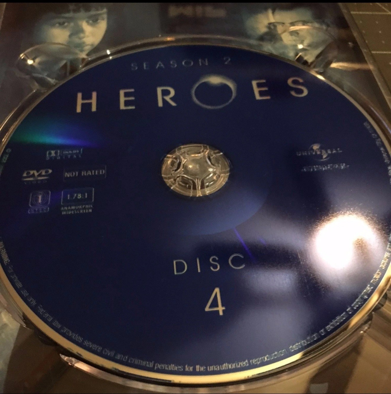 Heroes – Season 2 DVD 2008 4-Disc Set – Superhero TV SHOW