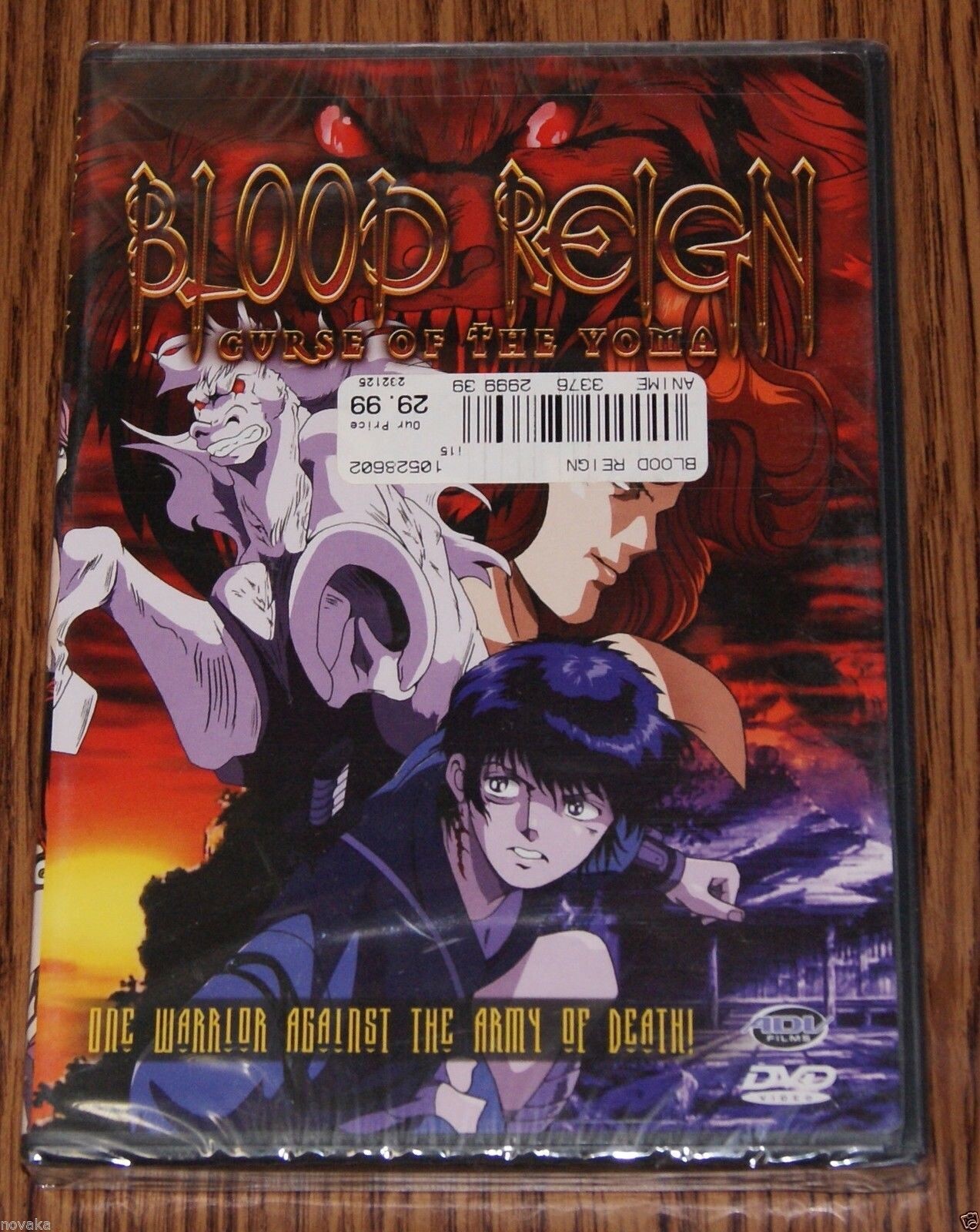 🔥Blood Reign Curse of the Yoma DVD Action R1 Takashi Anno ARMY OF DEATH WARRIOR