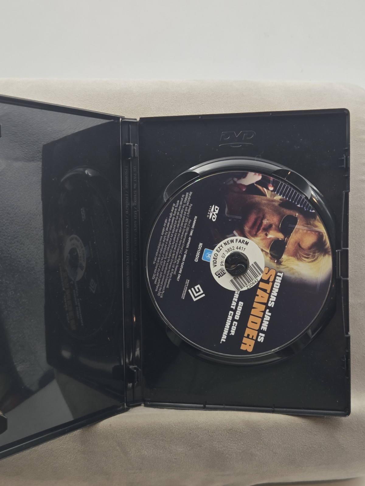 Stander DVD 2003 Stars Thomas Jane & David O’Hara Rare OOP Ex Rental R4 GC