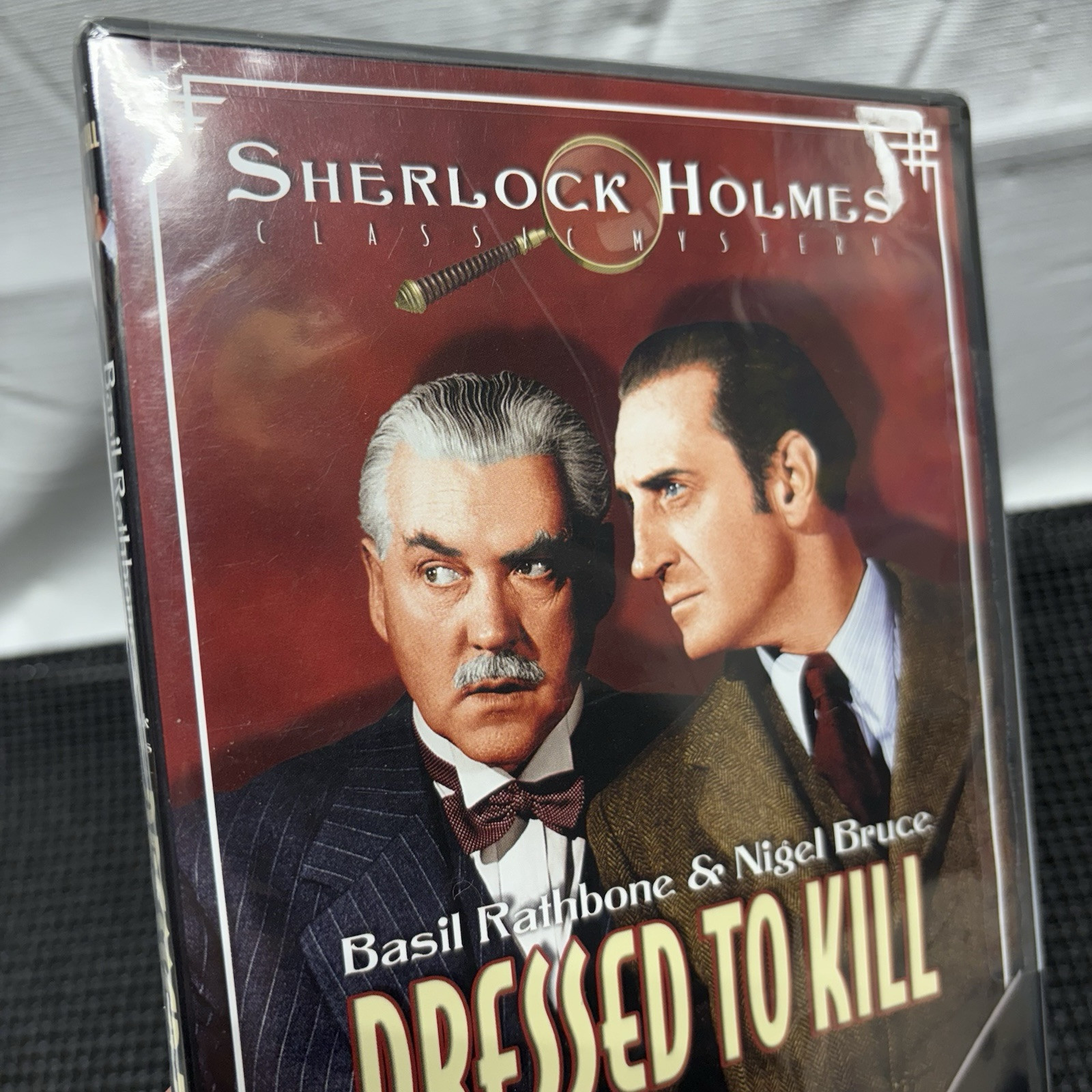 Sherlock Holmes Dressed To Kill DVD Basil Rathbone & Nigel Bruce BRAND NEW