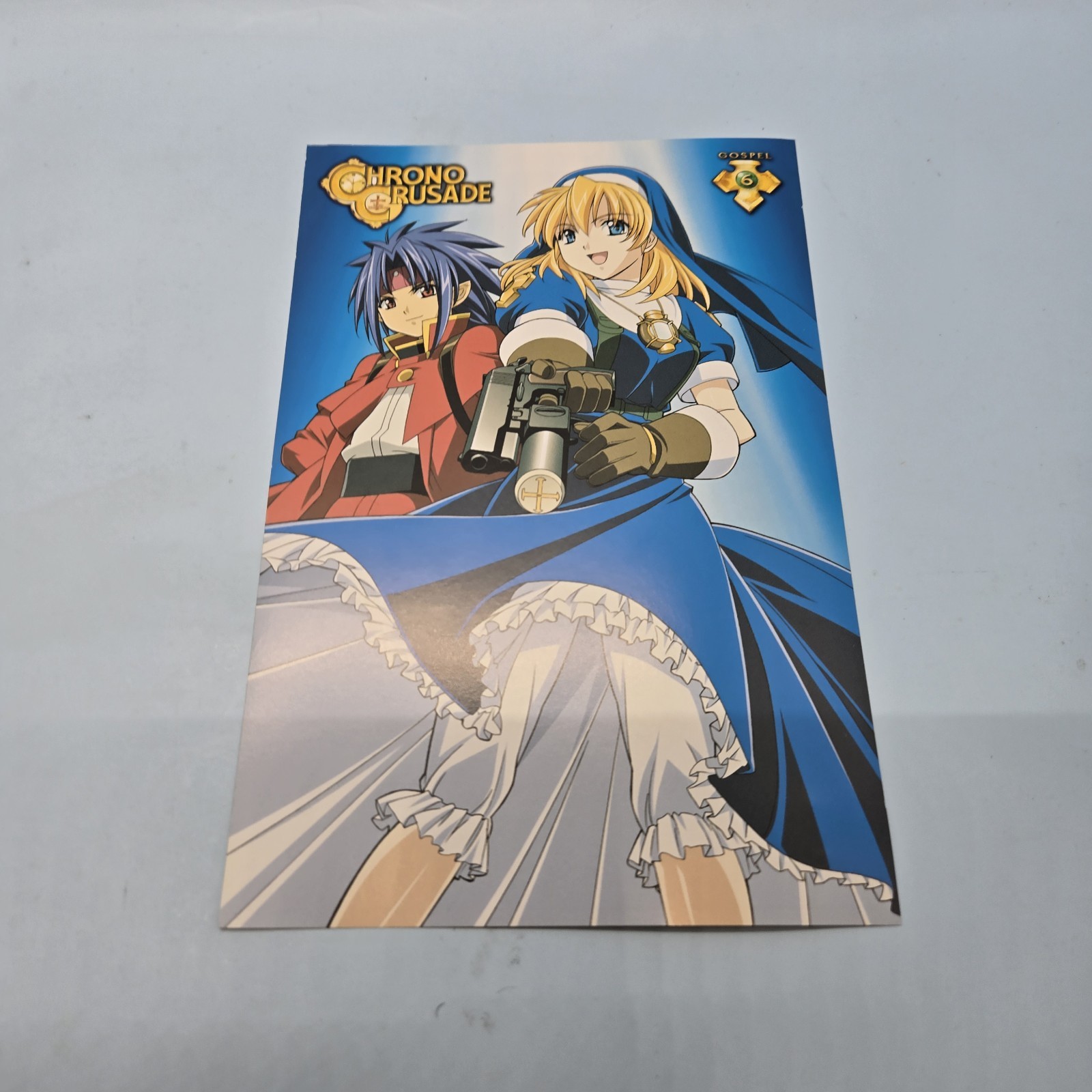 CHRONO CRUSADE DEVILS ADVOCATE • Vintage 2005 Anime DVD Gospel (Volume) 6 Gonzo