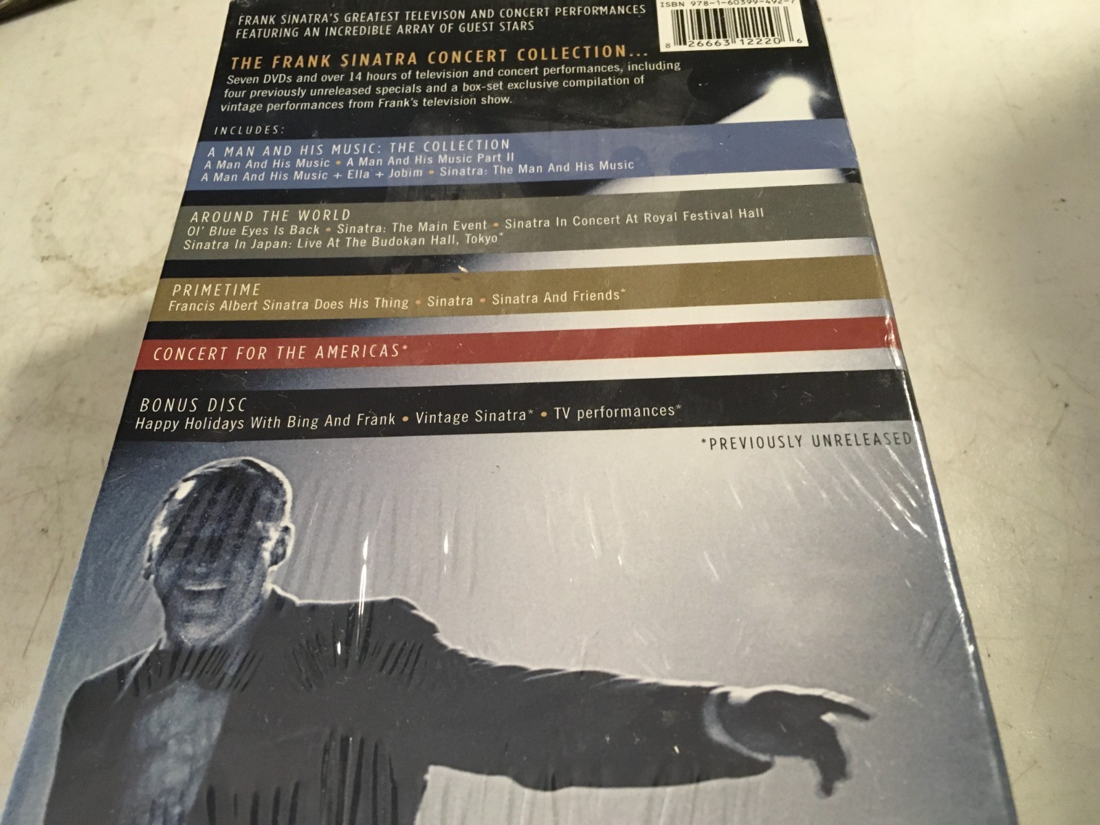 Frank Sinatra The Concert Collection Box Set Brand New