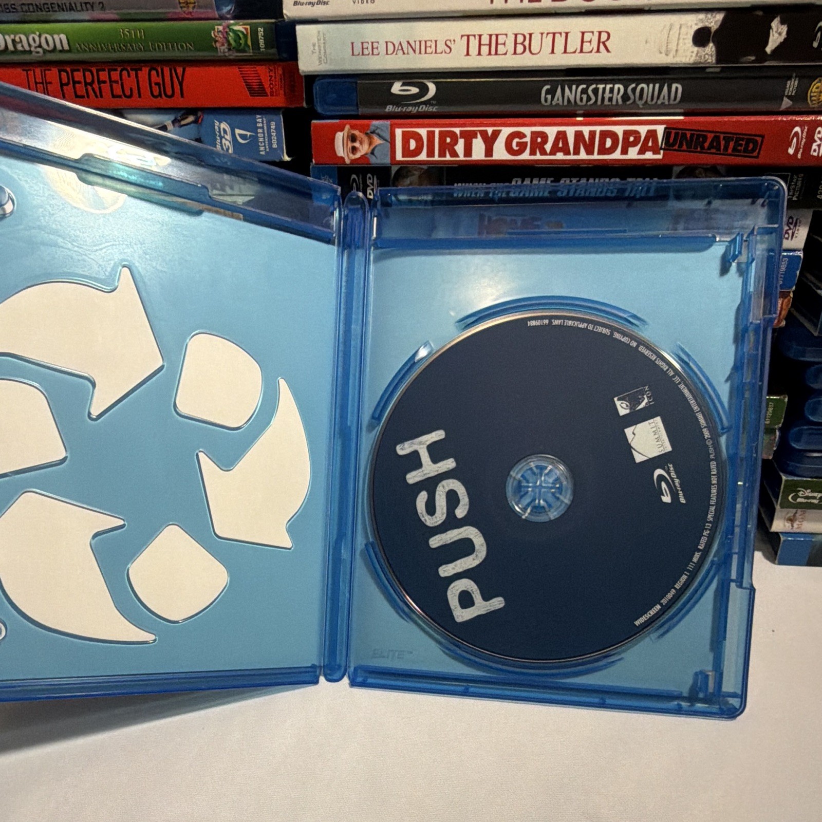 Push Blu-ray 2009 PG-13 Action Sci-Fi 111 min 1080p Evans Fanning Extras