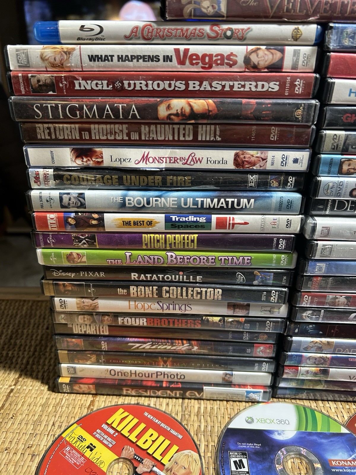 Huge Lot of 50 Random DVDs Movies Bulk Wholesale Bundle Mixed Genres