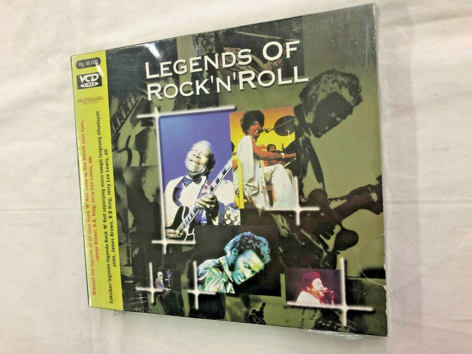 VCD Legends of Rock ‘N’ Roll Panorama Music Video Disc NEW SEALED James Brown