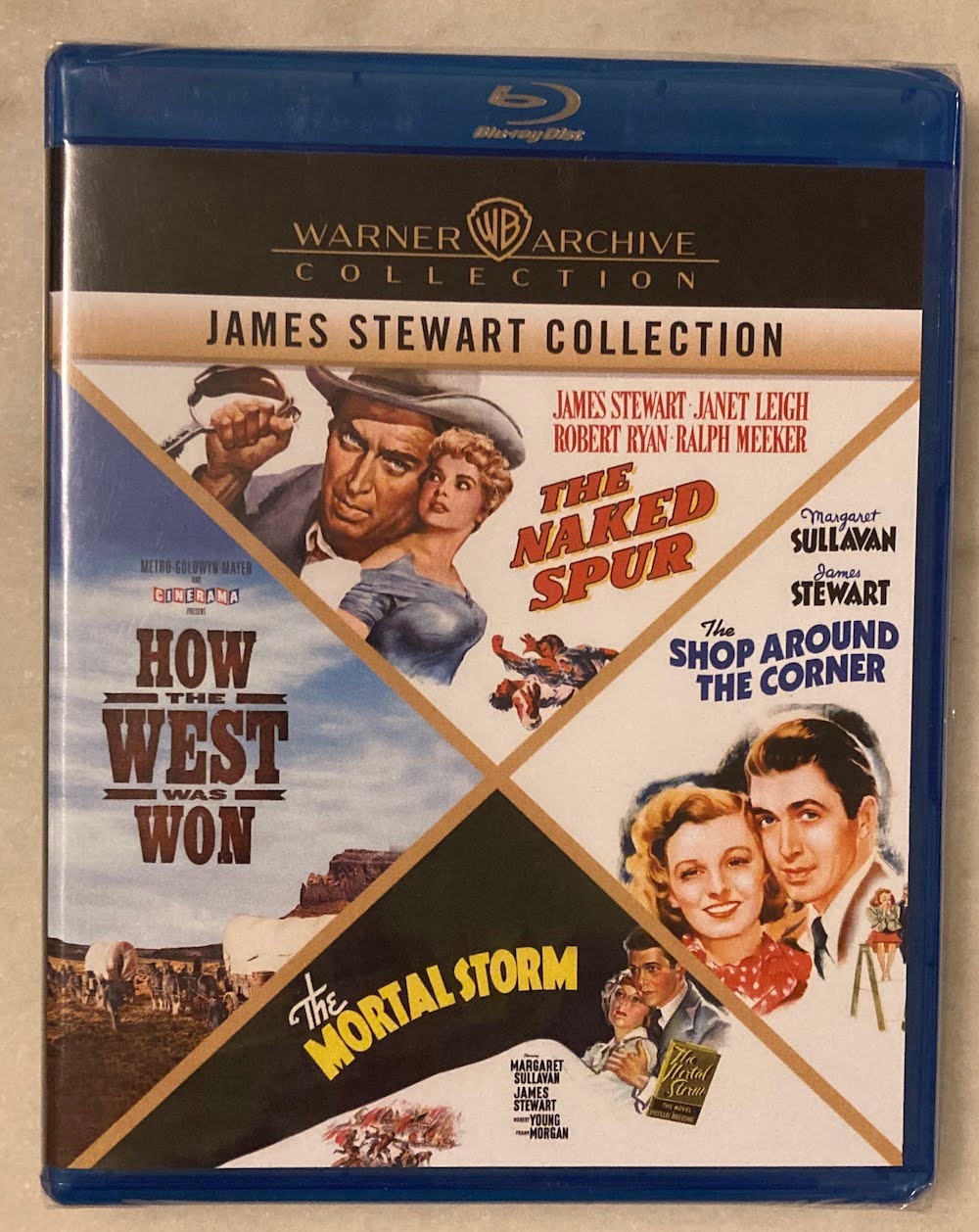JAMES STEWART 4-FILM COLLECTION (Blu-ray, 2026) BRAND NEW AND SEALED