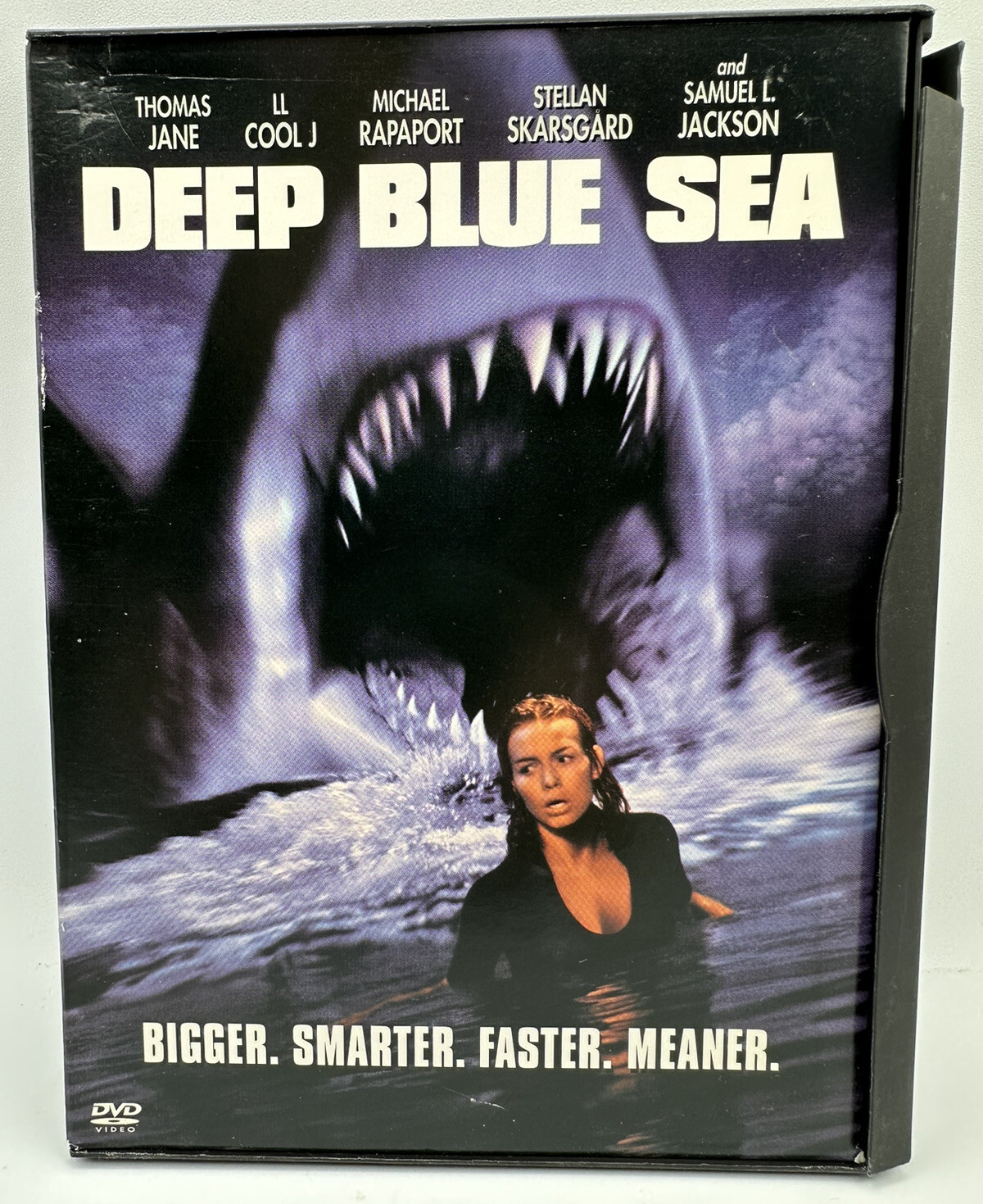 DEEP BLUE SEA DVD Bigger, Smarter, Faster, Meaner Lil Cool Jr.