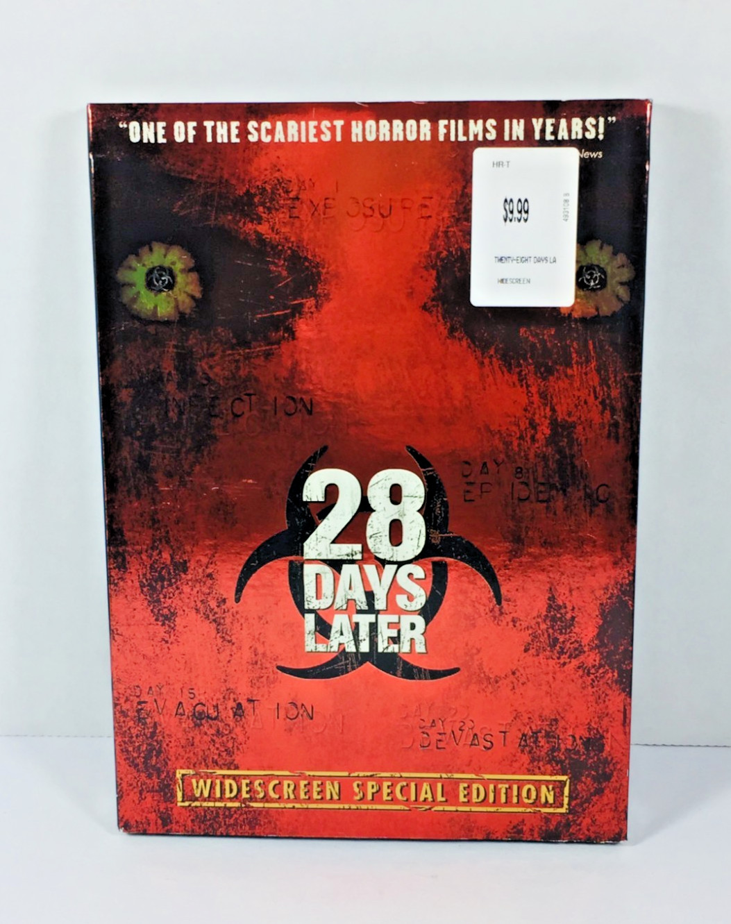 “28 DAYS LATER” DVD 2003 Horror Terror w/ SLIPCOVER Zombies ALTERNATE ENDINGS+++
