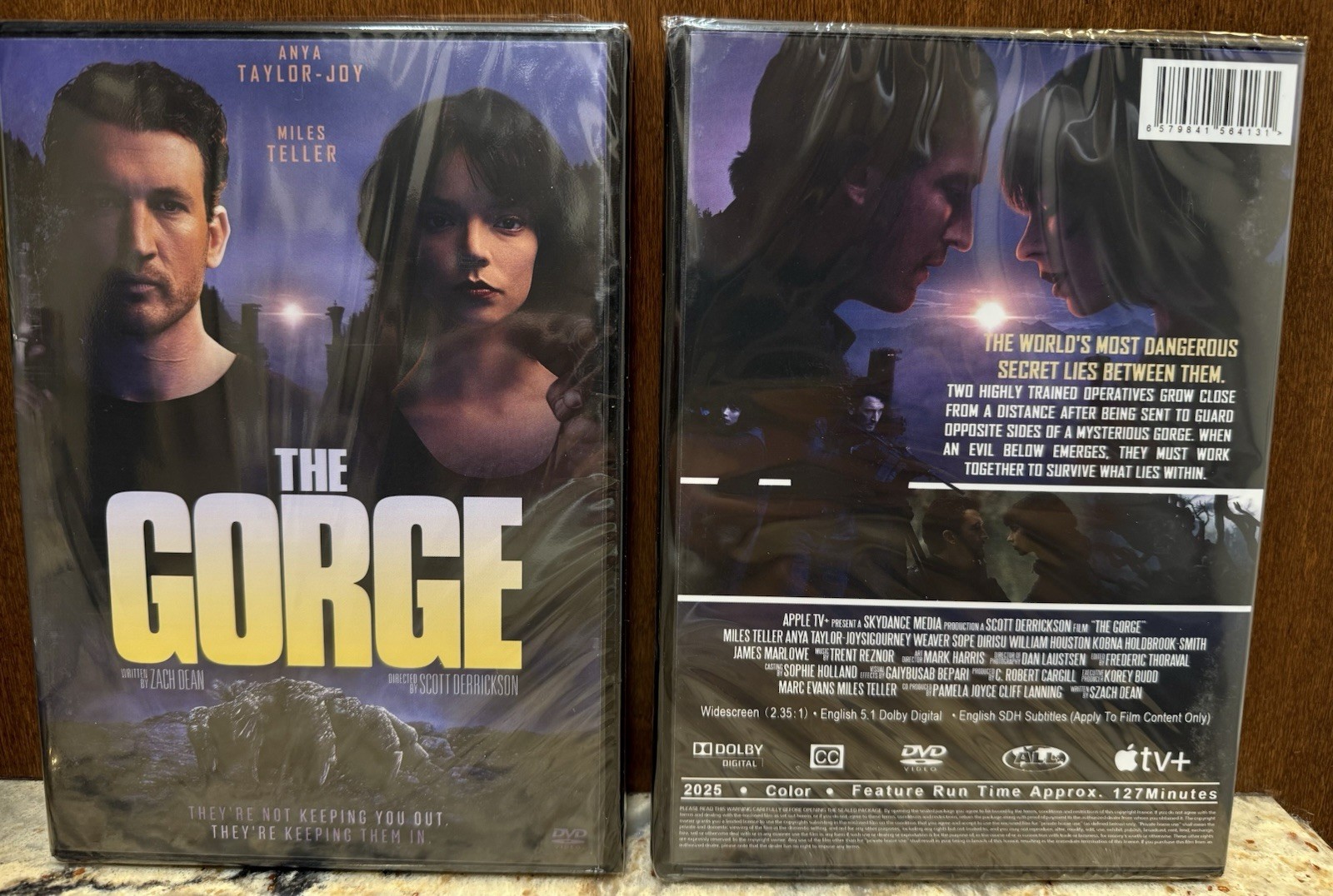 The Gorge (2025) DVD, Brand New, Sealed