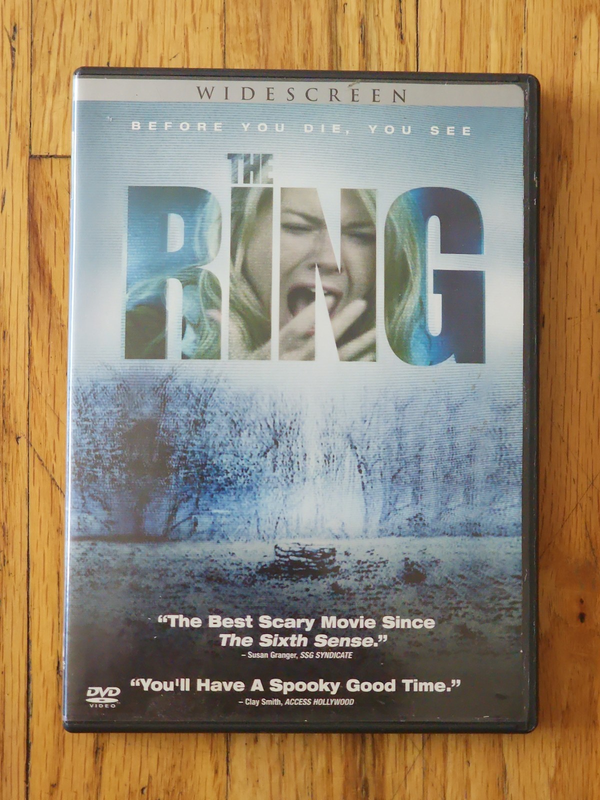 The Ring (DVD, 2003, Widescreen Edition) Free Shipping