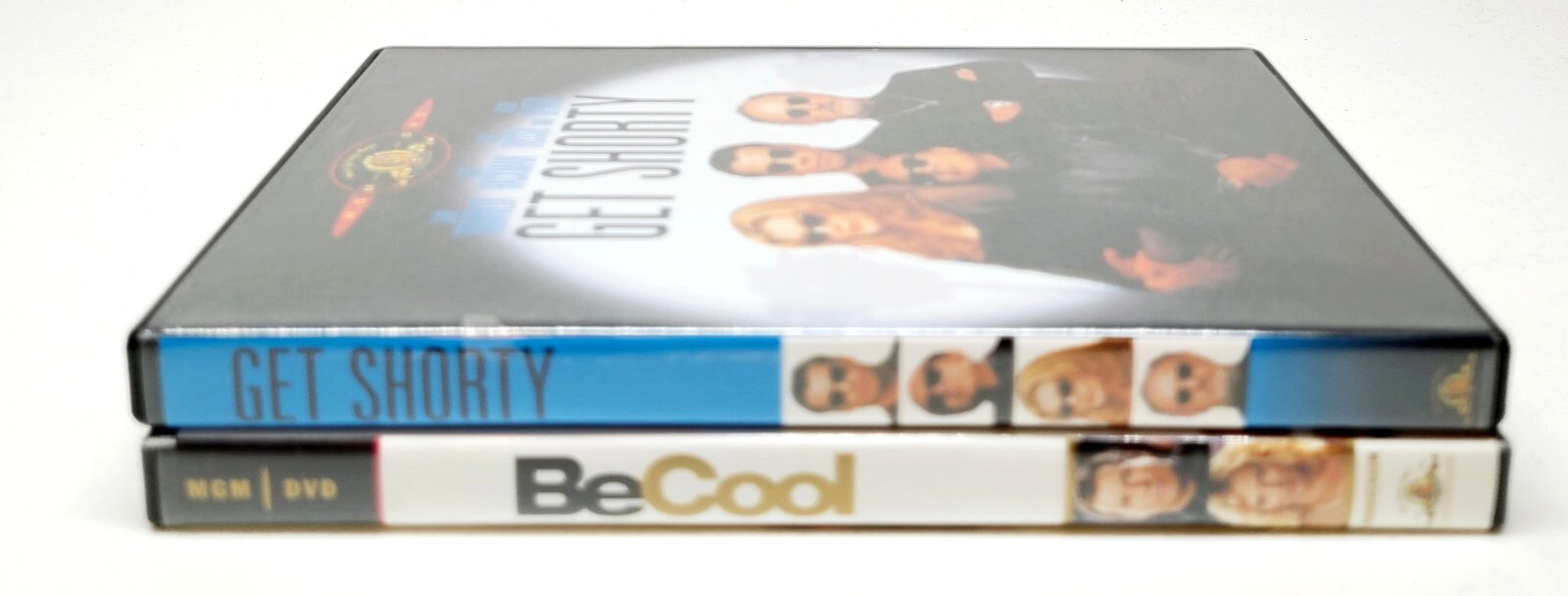 GET SHORTY & BE COOL DVD (Movie LOT OF 2) Widescreen John Travolta, Gene Hackman